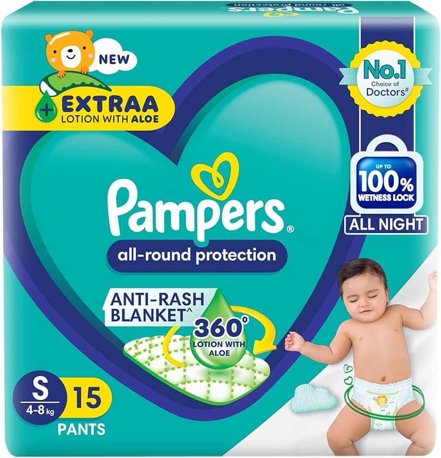 PAMPERS PANTS SM 16'S(12)-850/=