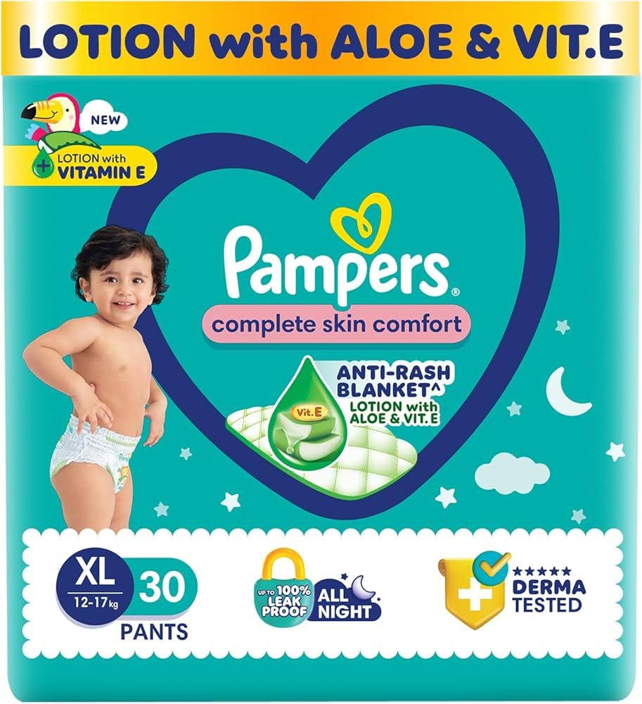PAMPERS PANTS SM 30'S(12)-3050/=