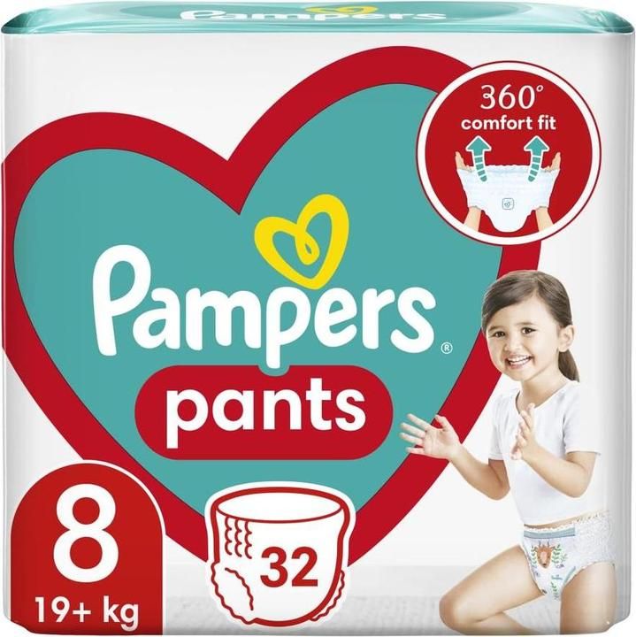 PAMPERS PANTS SM 32'S(8)-1840/=