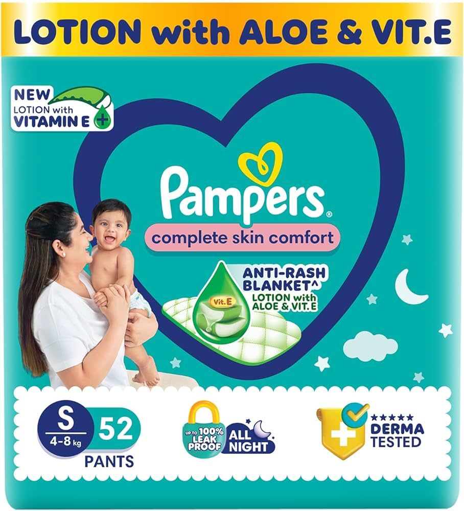 PAMPERS PANTS SM 52'S(6)-4900/=