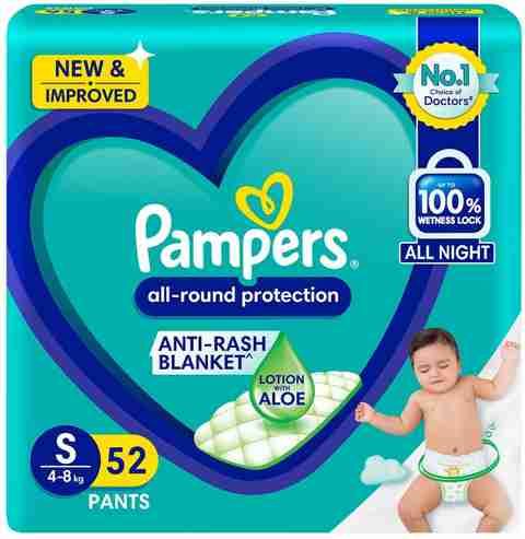 PAMPERS PANTS SM 52'S(6)-5100/=