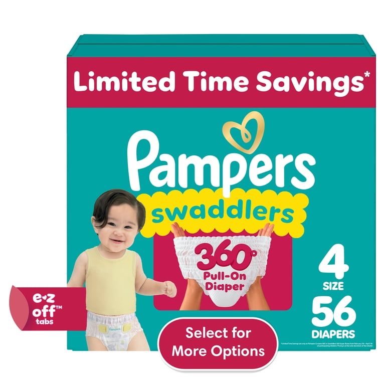 PAMPERS PANTS SM 56'S(4)-5860/=