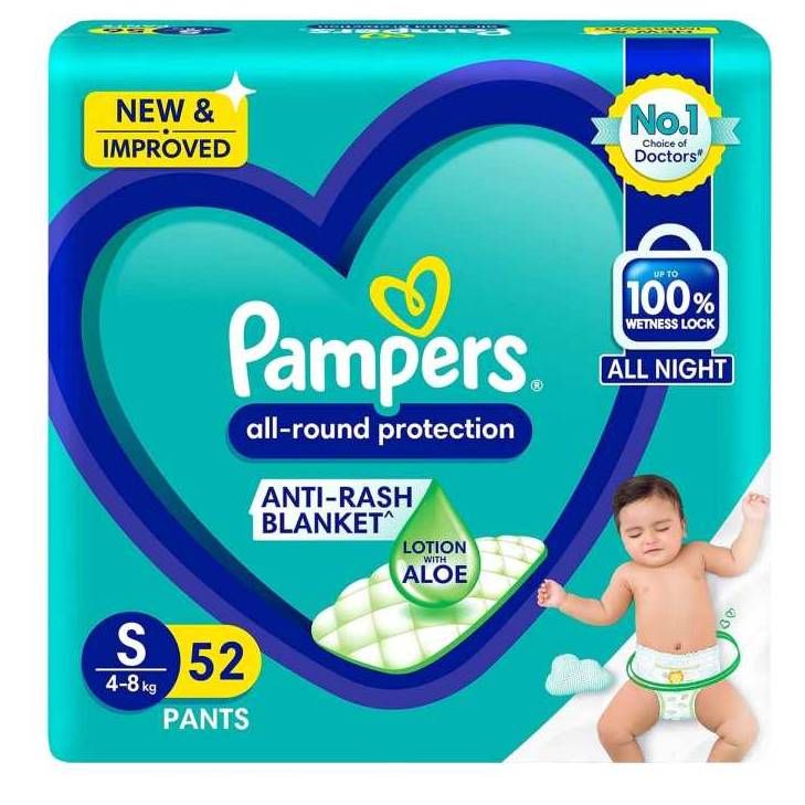 PAMPERS PANTS SM 56'S(6)-4850/=
