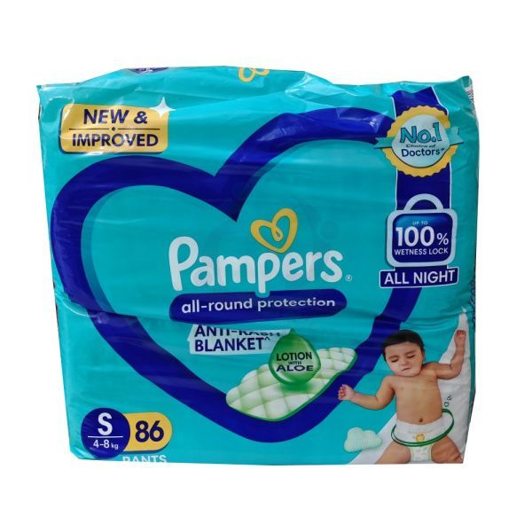 PAMPERS PANTS SM 86'S(4)-7950/=