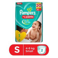 Pampers Pants Small 2 s