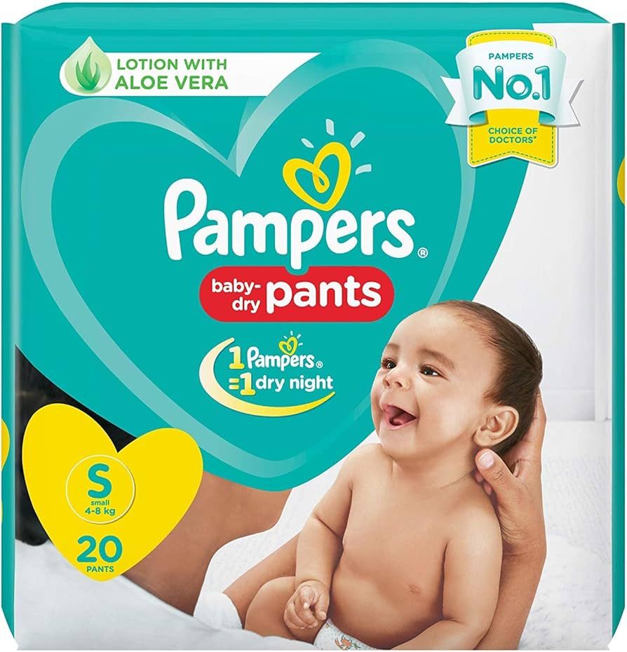 Pampers Pants Small 20 s @ 880