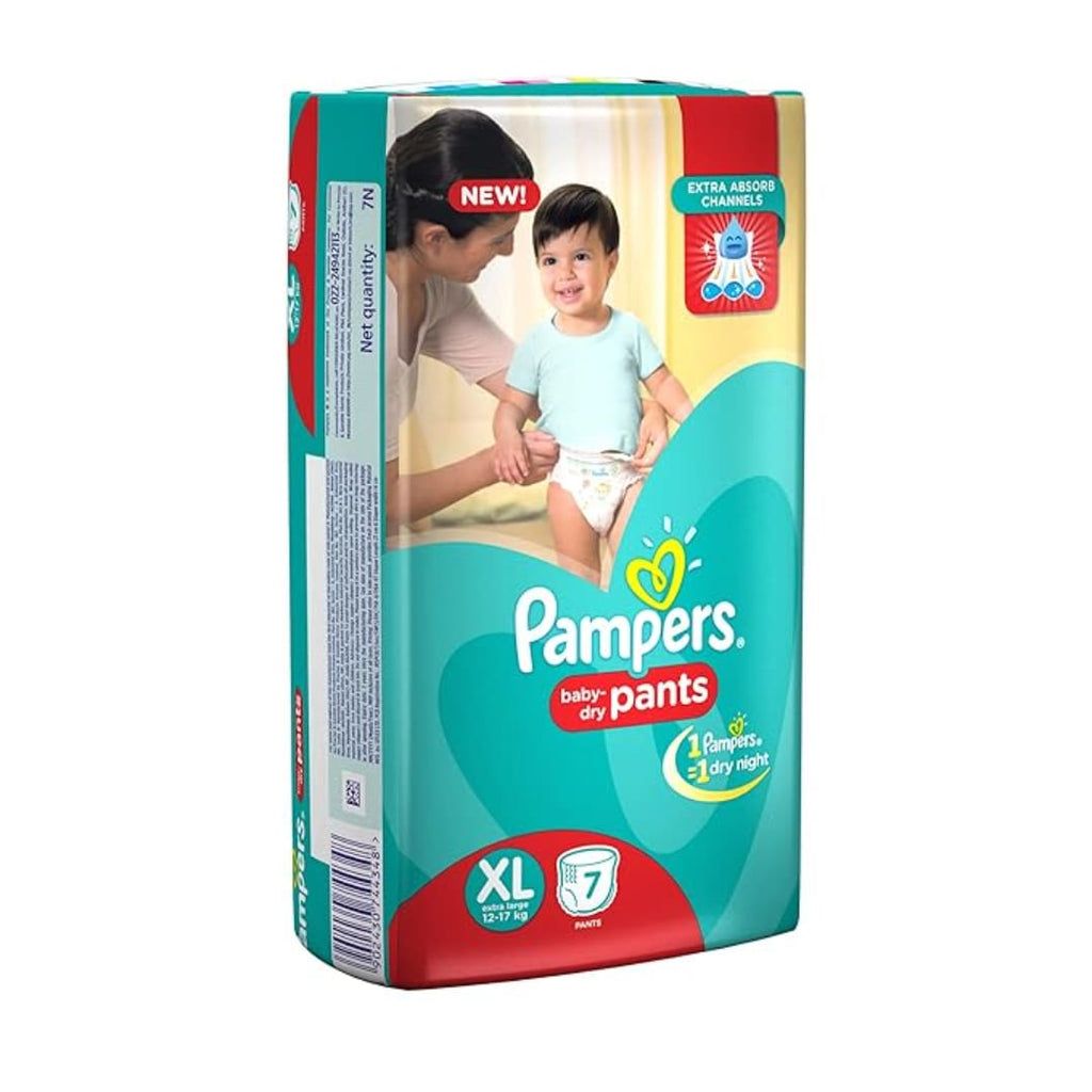 Pampers Pants X Large 7's(24)-475/=