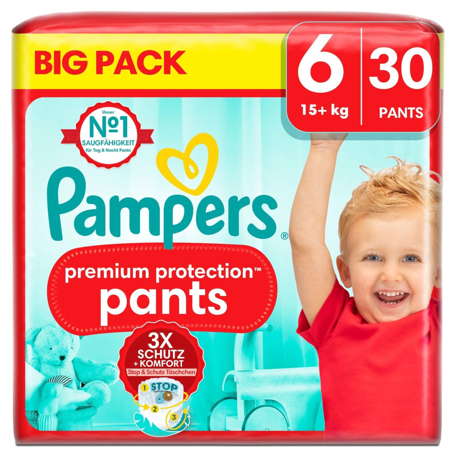 PAMPERS PANTS XL 30'S(6)-4545/=