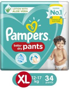 PAMPERS PANTS XL 34'S(4)-2520/=