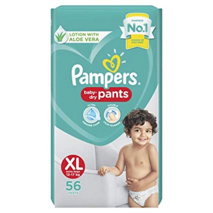 PAMPERS PANTS XL 56'S(4)-6650/=