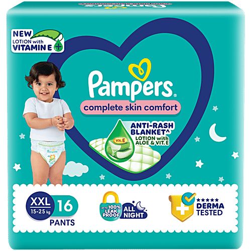 PAMPERS PANTS XXL 16'S(12)-2290/=