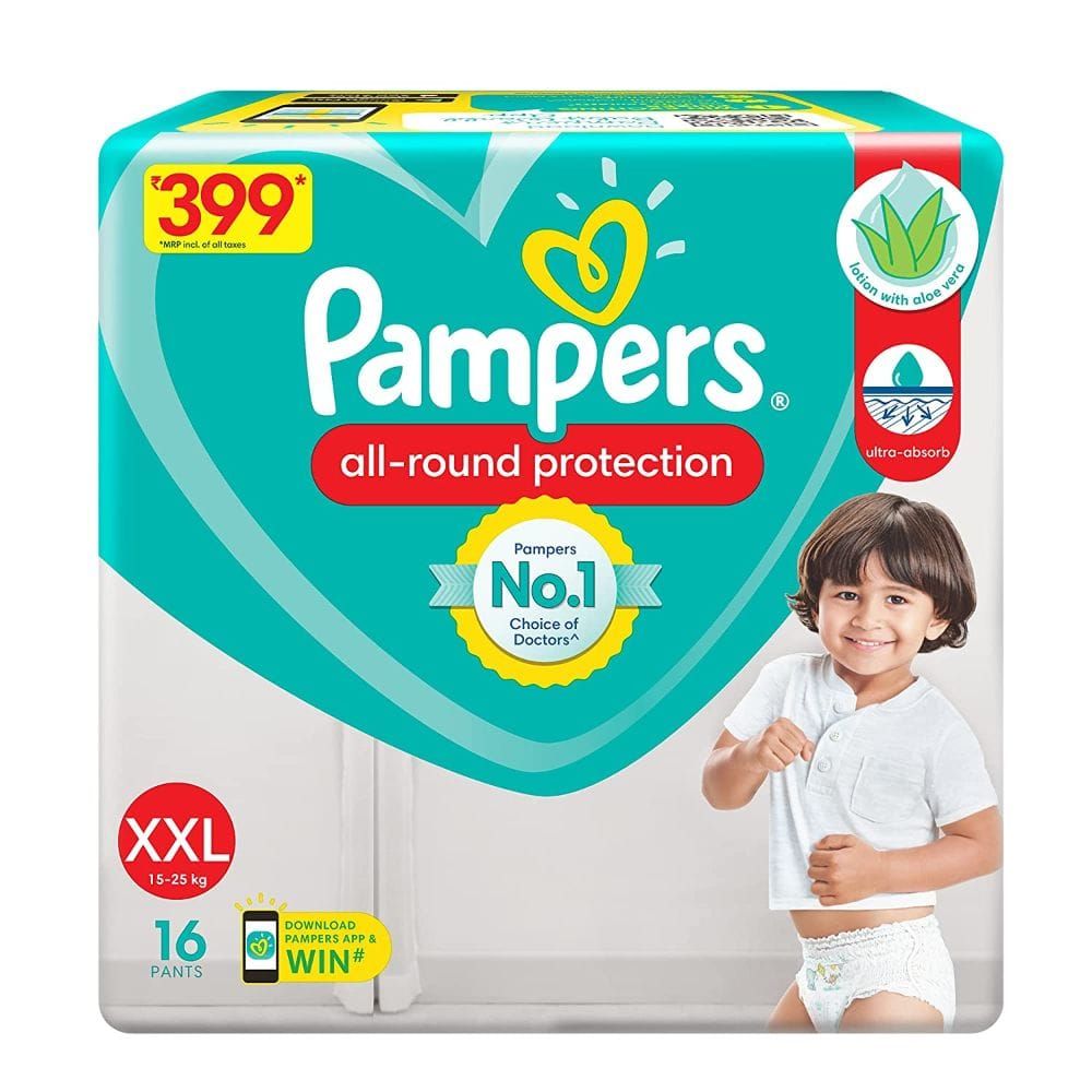 PAMPERS PANTS XXL 16'S(8)-/=1199/=