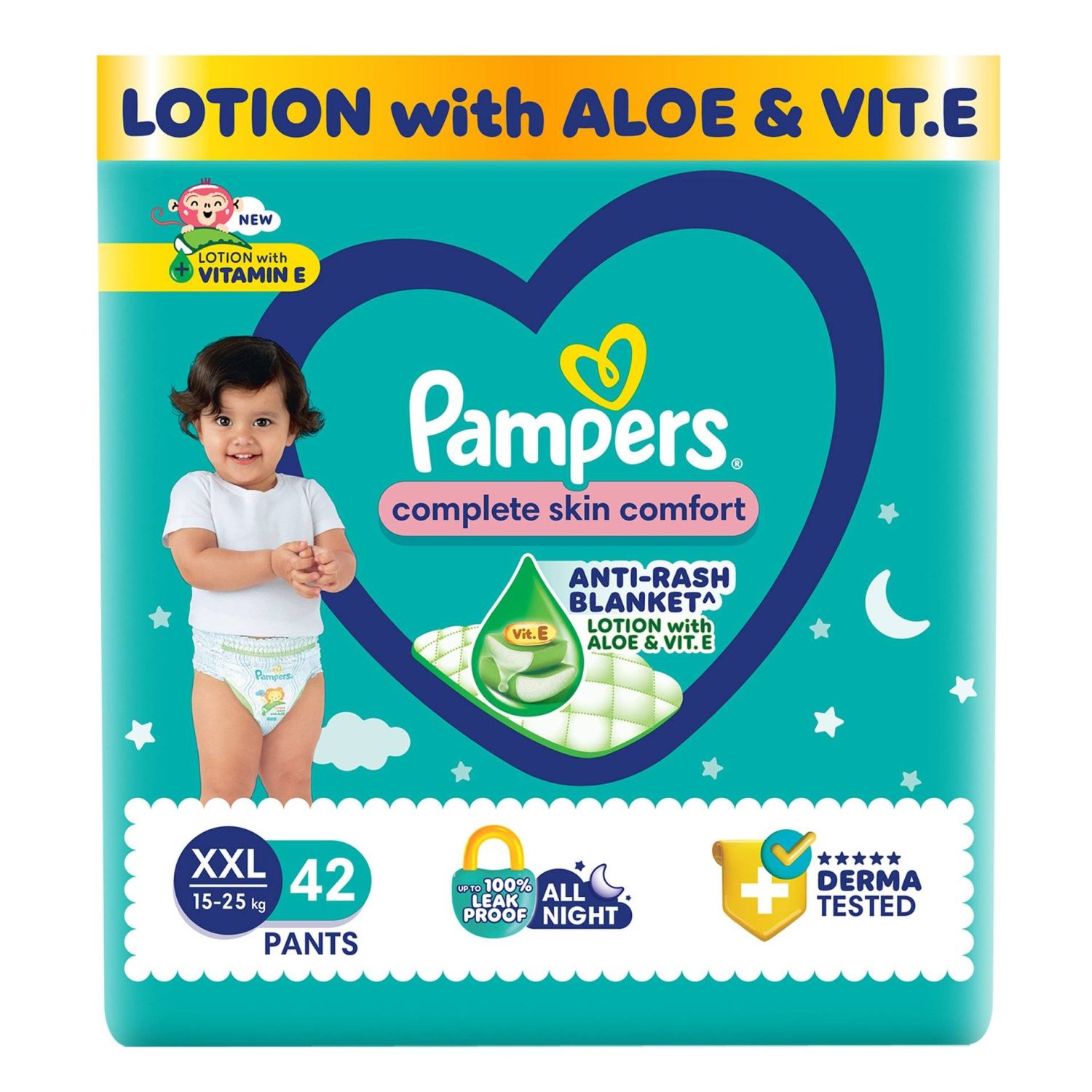 PAMPERS PANTS XXL 42'S(3)-5685/=
