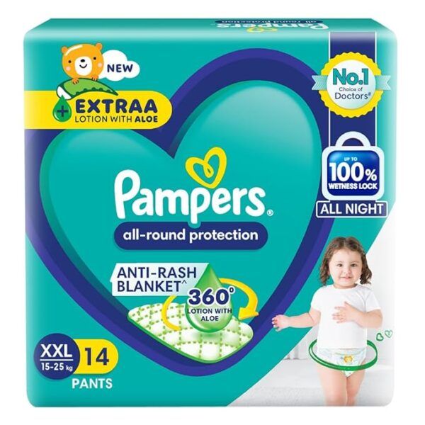 PAMPERS PANTS XXL14'S(12)-1950/=
