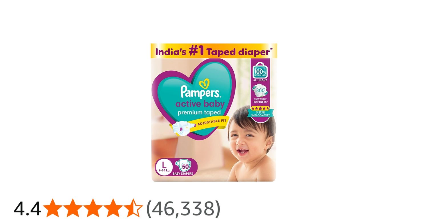 PAMPERS PREMIUM TAPE L50'S(6) -5000/=