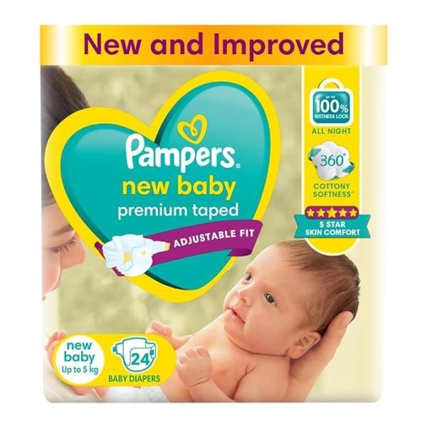 PAMPERS PREMIUM TAPE NB24'S(12)-1750/=