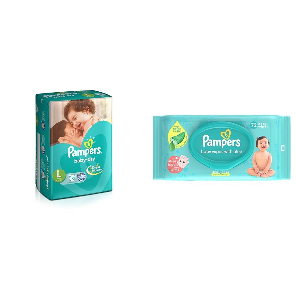PAMPERS TAPE L18'S (12)-2350/=
