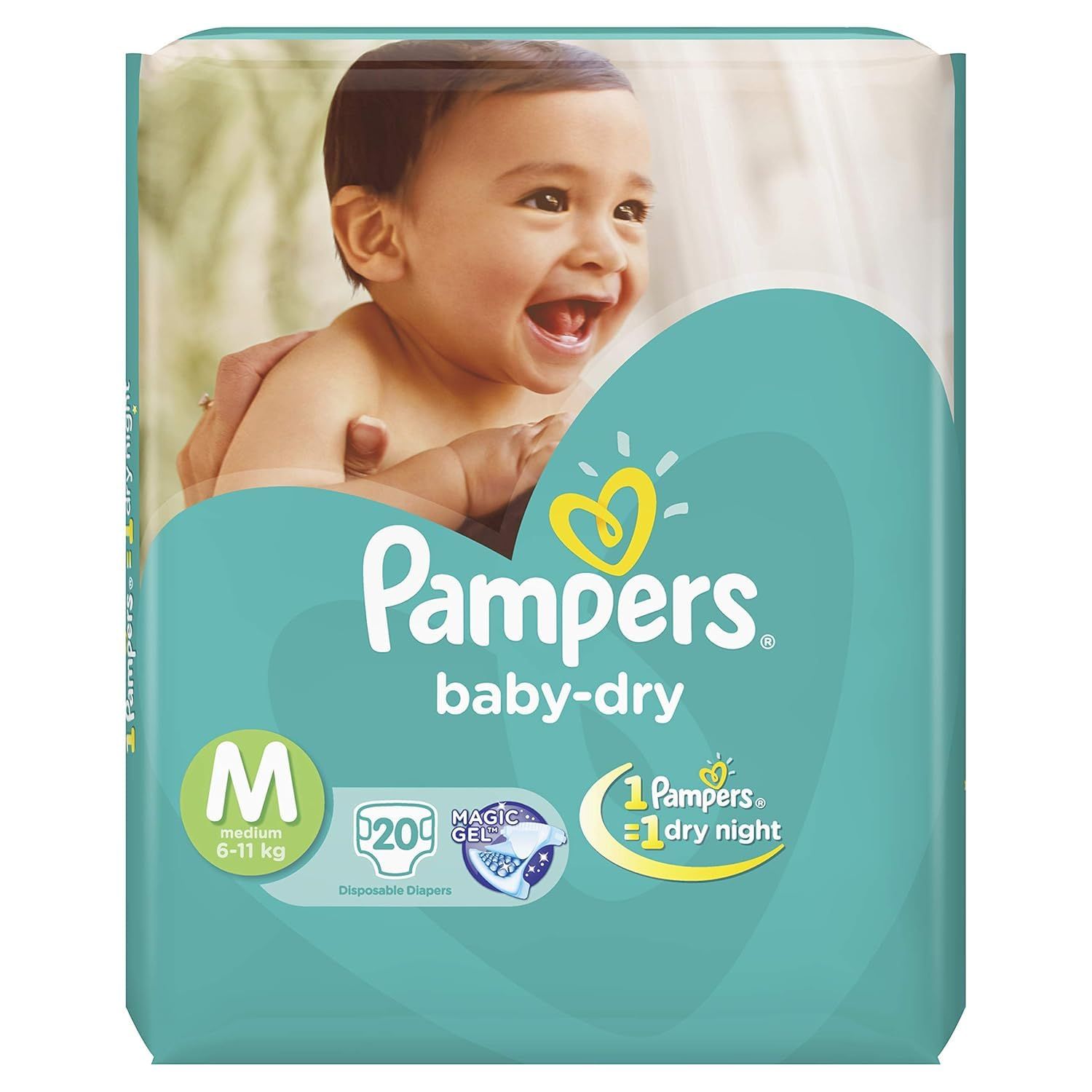 PAMPERS TAPE MD 20'S(12)-1880/=