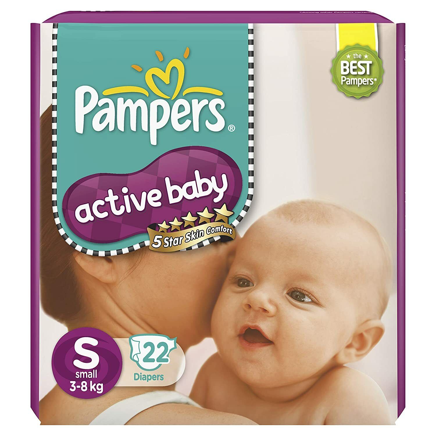 PAMPERS TAPE SM 22'S(12)-1200/=