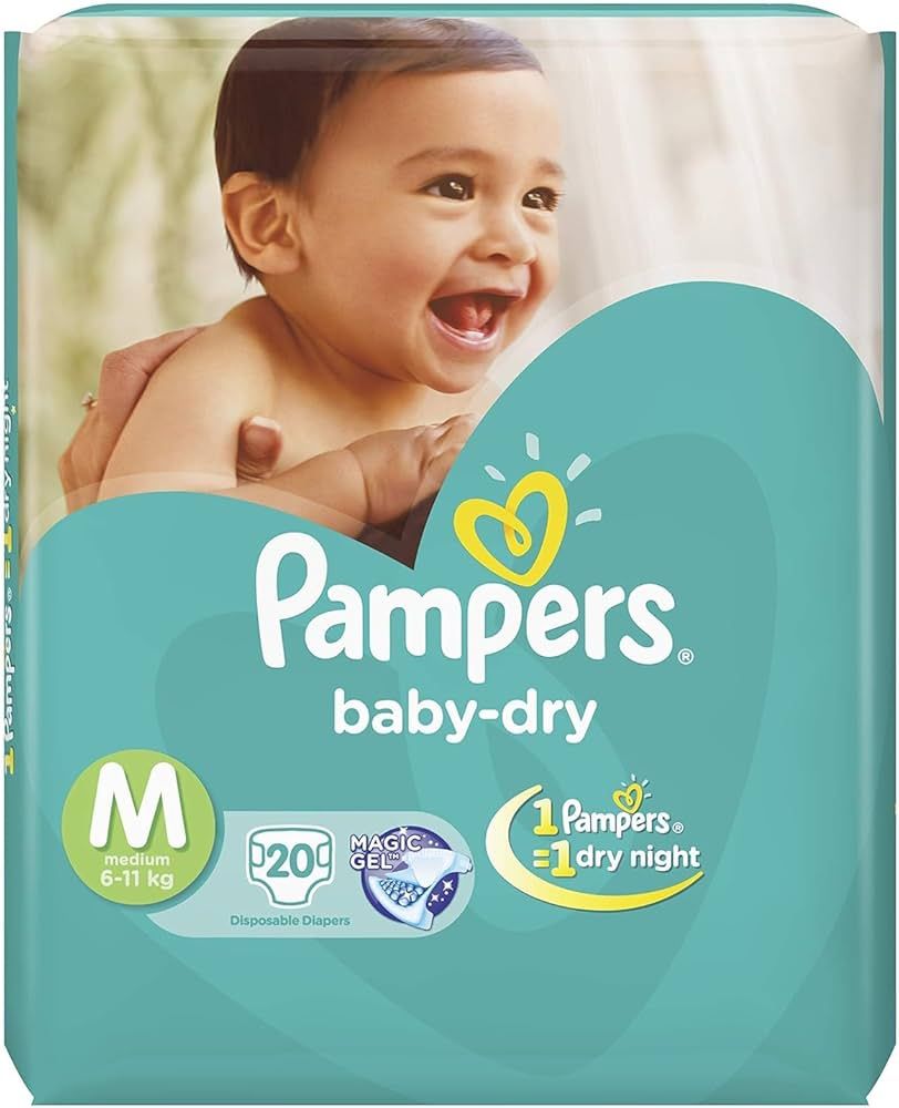 PAMPERS TAPES MD 20'S(12)-1300/=