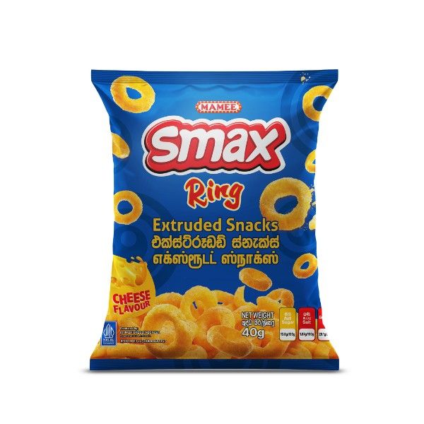 SMAX RINGS CHEESE 40G(24) - 280/=