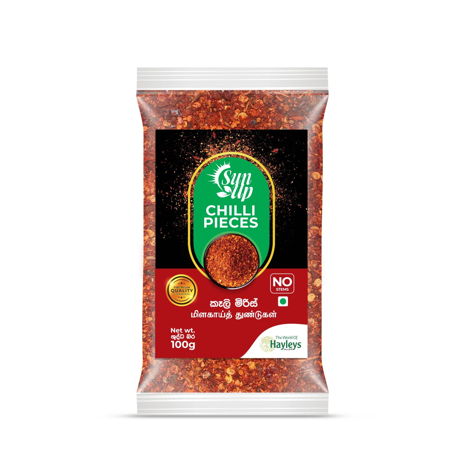 SUN UP CHILLI FLAKES 100G (50S) 190/=