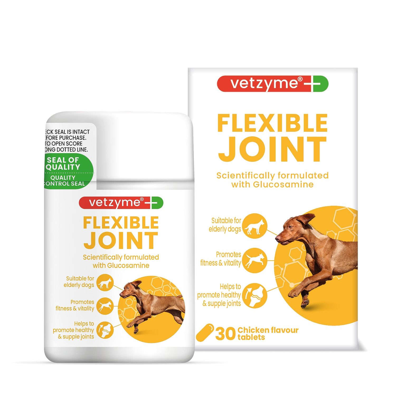 Vetzyme Flexible Joint Tabs 30s Cod Liver Oil