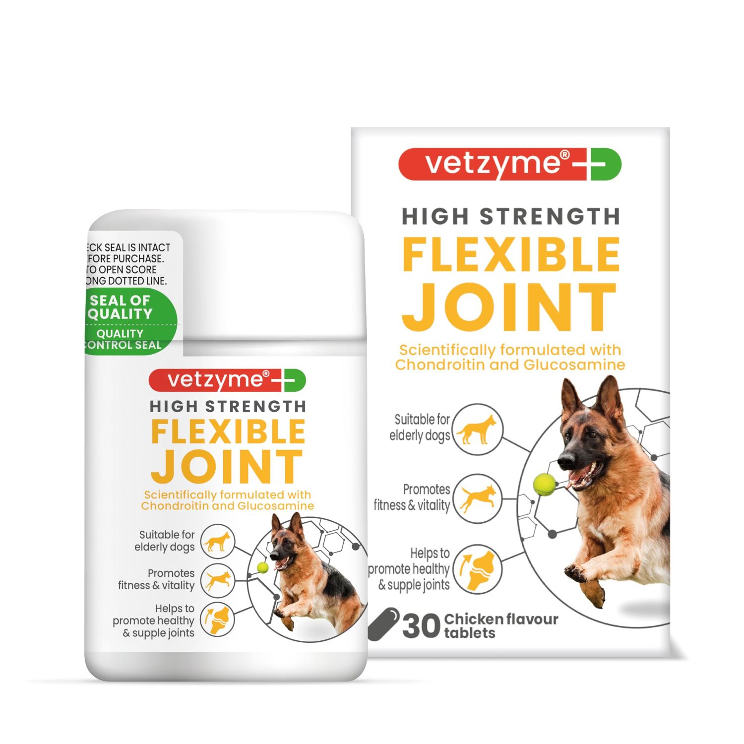 Vetzyme HS Flexible Joint Tabs 30s Cod Liver Oil