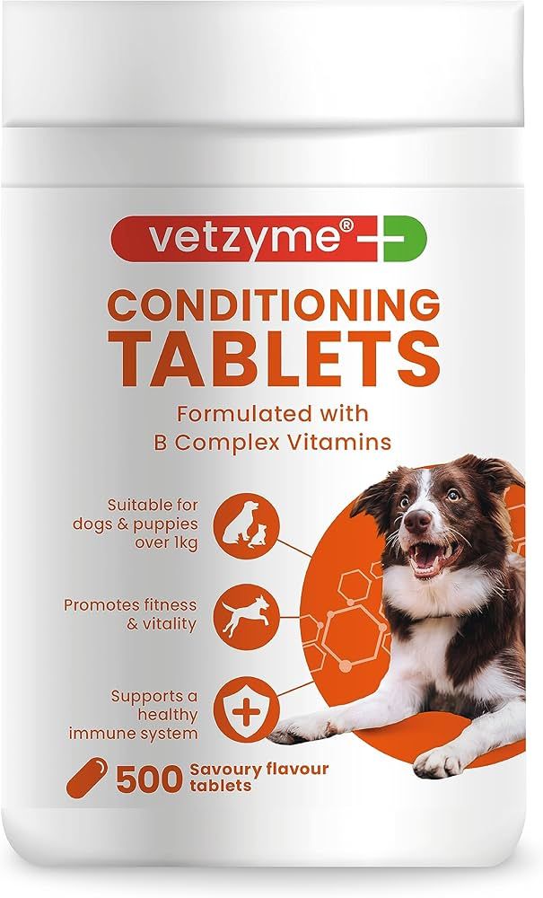 Vetzyme Tabs 500'S B complex Vitamins
