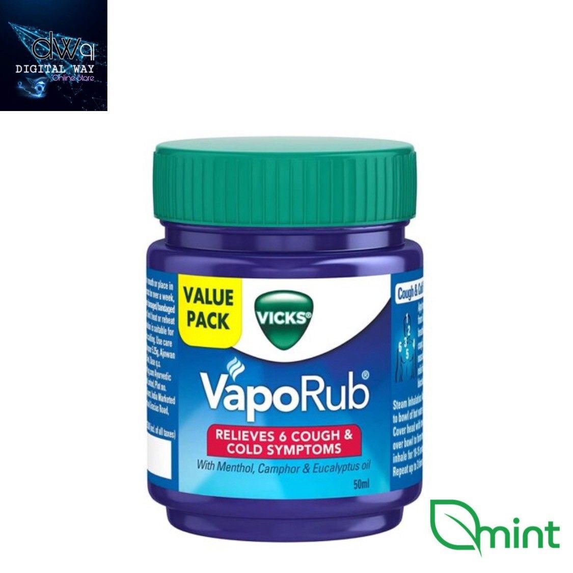 VIcks RUB 50ML (11+1 Free) @ Rs 450