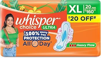 Whisper 20 s Two Pack 85.00 Off