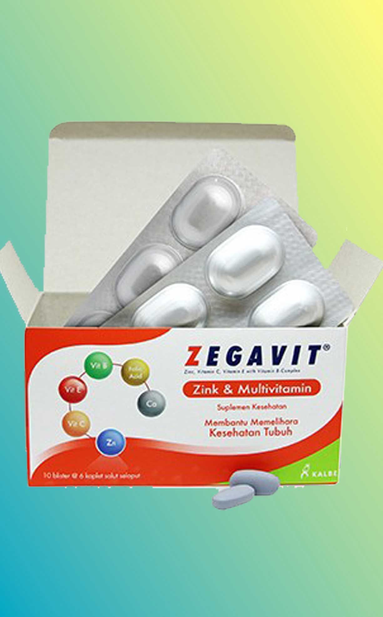Zegavit Tabs , 10 X 5'S